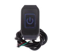 Manubrio Motociclo Interruttore Interruttori Per Modifiche Moto, Comando Fari E Clacson, Accessori Per Il Montaggio Sul Manubrio(Blue)