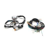 Manubrio motociclo luce interruttore comando Set per Honda JH70 con Cablaggio