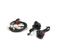 Manubrio Motociclo Luce Interruttore Comando Set Per Suzuki Gn125 Con Cablaggio