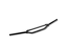 Manubrio Motocross Alluminio Nero 22mm Con ABE Alta
