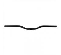Manubrio MTB Alluminio Nero Satin 640mm Ø25.4mm Rialzo 30mm Back Sweep 6°