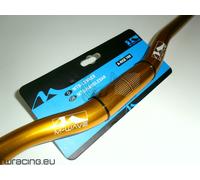 Manubrio mtb anodizzato verde o oro M-wave da 700 mm