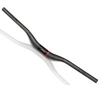 Manubrio MTB in carbonio - 76 cm x 31,8 mm, 3K lucido, leggero nero riser per downhill, BMX, Enduro, XC MTN Bike