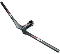 Manubrio MTB in carbonio, barra rialzata con impugnatura dritta per mountain bike integrata in fibra di carbonio completa 3K per mountain bike - Diametro 28,6 mm,90 * 700,110 * 720