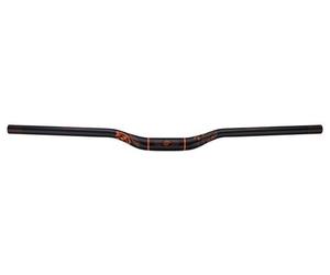 Manubrio mtb reverse lead 31 8 mm rise 25 mm 770 mm nero arancio
