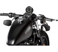 Manubrio Nero Drag Bar 1" Universale Compatibile per Harley Davidson Sportster Iron, Forty Eight, Nightster | Handlebar Custom Café Racer Moto Customizzate | Stile Iconico e Resistente