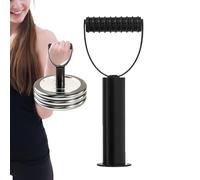 Manubrio per Kettlebell con Dischi | Presa Regolabile per Sollevamento | Adattatore per Kettlebell con Portata 100kg per Dischi da Bilanciere,Per Allenamento Casa e Palestra