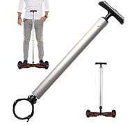 Manubrio per monopattino Maniglia per hoverboard in lega di alluminio regolabile in altezza, Accessori per monopattino di sicurezza robusti e antiruggine per auto elettriche autobilancianti Manigli
