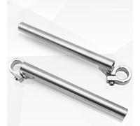 Manubrio per moto Alluminio 125mm Manubrio per moto Alluminio | Materiale termoplastico interno, grip antiscivolo, ideale per pitbike, trial, per cross, durata lunga
