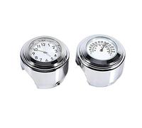 Manubrio Per Moto Cromo Orologio Manubrio Montare L'orologio Orologio Moto Orologio Polso Rotondo Con Quadrante