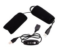 Manubrio per moto riscaldato, con presa USB, copertura per scaldamani elettrico, temperatura regolabile 5 V, accessorio antiscivolo per la guida | Dispositivo invernale per moto, ATV e Scoote