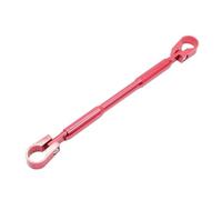 Manubrio Per Motocicletta Regolabile Modificato Da 22 Mm In Lega Di Alluminio Rinforzo Trave Equilibrio Morsetto Trasversale Manubrio Del Motociclo(Red)