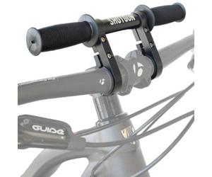 Manubrio per sella bambino Shotgun su telaio bici e MTB ( Nero )