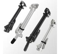 Manubrio pieghevole per bicicletta, leggero, pieghevole, regolabile, per bici (28,6 mm)