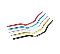 MANUBRIO RACING 22 PIEGA BASSA BARRACUDA MOTO UNIVERSALE ERGAL ALLEGGERITO COLORE NERO