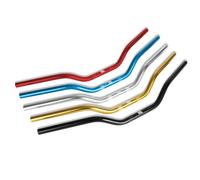 MANUBRIO RACING 22 PIEGA BASSA BARRACUDA MOTO UNIVERSALE ERGAL ALLEGGERITO COLORE BLU