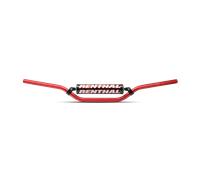 Manubrio RENTHAL RM Rosso Con Protettore Nero 701-01-rd-01-185 per Moto