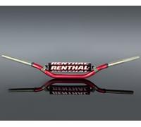 MANUBRIO RENTHAL 997 TWINWALL 28,6 MM CON TRAVERSINO motocross enduro ROSSO