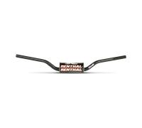 MANUBRIO RENTHAL 1, 1/8 POLLICI (28, 6 MM) MX FATBAR NERO ELI TOMAC NERO