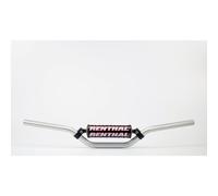 Renthal Manubrio Minicross SX50 Argento con Protezione Nera 825-01-SI-04-227