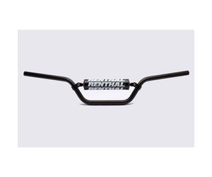 Manubrio Renthal Quad Alto Yamaha Nero Con Protezione Nera 607-01-BK-04-227