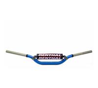 Manubrio RENTHAL Twinwall 999 Mcgrath Azzurro Con Protettore Nero