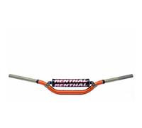 Renthal Manubrio moto Twinwall 997 RC Carmichael Arancione con protezione nera 997-01-OR-02-185