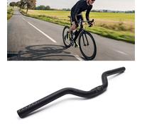 Manubrio rialzato in lega di alluminio da 25,4 mm per bici pieghevoli, MTB e scooter