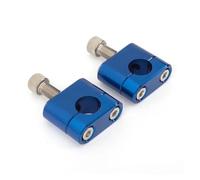Manubrio Riser Accessori Per Motociclette Riser Manubrio Moto Universale In Alluminio Da 7/8 22mm 28mm Morsetti Montaggio Manubrio Dirt Pit Bike Riser(22mm blue)