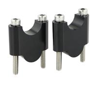 Manubrio Riser Compatibile Con Triumph Per Scrambler 1200 2019-2024 28mm 11/8"Adattatore Riser Per Montaggio Su Manubrio Per Motocicletta(Black,40mm)
