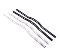 Manubrio riser in titanio per bicicletta Brompton 7 ° riser 25,4mm 600mm Larghezza può adattarsi per bici pieghevole 3Sixty Leggero (lucidato a specchio)