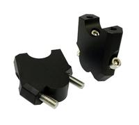 Manubrio Riser Manubrio Adattatore rialzo manubrio CNC moto più alto per CRF1000L per Africa per Twin per DCT 2016-2020 Montante Manubrio(Black)