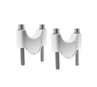 Manubrio Riser Manubrio Morsetto per manubrio da 28 mm, 1 1/8" e 22, 7/8" per moto, per accessori per per VOGE 300 Montante Manubrio(22mm Silver)