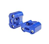 Manubrio Riser Morsetto 1 Coppia Moto 22 Mm 28 Mm 7/8 "1-1/8 Morsetti Barra Universale Adattatore Riser Manubrio Moto Manubrio Risers(28mm blue)
