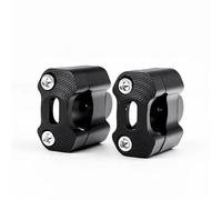 Manubrio Riser Morsetto 1 Coppia Moto 22 Mm 28 Mm 7/8 "1-1/8 Morsetti Barra Universale Adattatore Riser Manubrio Moto Manubrio Risers(28mm black)
