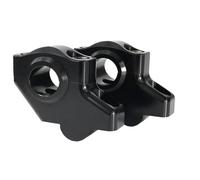 Manubrio Riser Morsetto Per ER-6N Per ER650 Per Zephyr Per W650 Per EJ650 22 Mm 7/8 "Riser Manubrio Moto Estensione Riser Spostato Indietro Moto Manubrio Risers(Gloss Black)