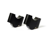 Manubrio Riser Morsetto Per ER4F Per ER-6F Per ER-6N Per KLR650 Per KLR 650 Per Versys 650 1000 Manubrio Riser Morsetto Estendi Adattatore Montaggio Moto Manubrio Risers(Black)