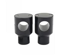 Manubrio Riser Morsetto Per Montaggio Su Kit Riser Manubrio Con Morsetto Fisso Per Rialzo Moto CBR 1 "25 MM Moto Manubrio Risers(25mm black2)