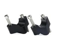 Manubrio Riser Morsetto Per Multistrada Per V4 S Per Rally Per Pikes Per Peak 2021- Manubrio Riser Trascinare Morsetto Estendere Adattatore(Black)
