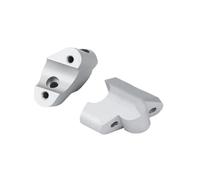 Manubrio Riser Morsetto Per MultistradaV4 Per Multistrada Per V4 S Per Rally Per Pikes Per Peak 2021- Adattatore Per Estensione Morsetto Riser Manubrio(Silver)