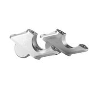 Manubrio Riser Morsetto Per R1200R Per R 1200R Per R1250R Per R 1250 R 2019-Moto Manubrio Riser Trascinare Manubrio Morsetto Estendere Adattatore Moto Manubrio Risers(Silver)