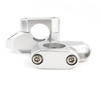 Manubrio Riser Morsetto Per X-Cape Per Milano 1200 2021 2022 2023 2024 Riser Manubrio Indietro Spostato Verso Alto Riser Montaggio 28 Mm 1 1/8"(Silver)