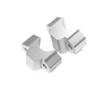 Manubrio Riser Morsetto Per XSR 900 Per XSR900 2015- Per MT-09 Per MT09 2013-2020 Manubrio Riser Trascinare Manubrio Morsetto Estendere Adattatore(Silver)