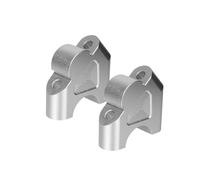 Manubrio Riser Moto Per 1200 1250 Per R1250RS Per S1000XR Per R1200R Per R1200GS Per R1250GS Per Adventure Manubrio Riser Ascensore CNC Sollevatore GS Moto Lenker Montageklemme(Silver)