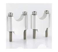 Manubrio Riser Moto Per Per KLX300 2021-2024 Per KLX300R 2020-2024 Per KLX300SM 2021-2024 7/8 "22mm Montaggio Moto Manubrio Fat Bar Riser Lenker Montageklemme(Silver Riser 40mm)