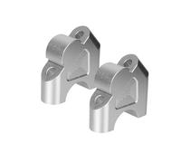 Manubrio Riser Moto Per R1200GS Per R1250GS GS 1200 1250 Per R1250RS Per S1000XR R1200R Per Adventure Moto Manubrio Riser Ascensore CNC Sollevatore Lenker Montageklemme(Silver)