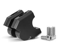 Manubrio Riser Per NT1100 2022 2023 CNC Manubrio Ascensore Estendere Adattatore Accessori Di Montaggio Staffa Da 28mm Del Motociclo Riser Moto(Nero)