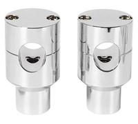 Manubrio Riser Per Shadow Per VTX Per Valkyrie Per Standard Per Tourer Morsetto Staffa Superiore Manubrio Da 1'' 7/8" Kit Rialzo Moto(Chrome 22mm)