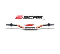 Manubrio SCAR o ² Colore 85sx/tc85 Ø28 , 6mm-naranja/Protettore