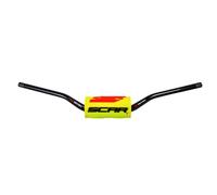 Manubrio Scar O² Rc Ø28,6Mm-Nero/Protezione Gialla Per Moto Ricambi